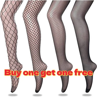 ELASTIC FISHNET TIGHTS STOCKINGS MESH SEX TEMPTATION ONE SIZE LADIES WOMEN - Image 1 of 4