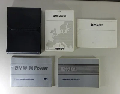 Kit de documentos y soporte operativo BMW E30 M3 y 316 - 325i Cabriolet 01/1987 Foto 1 de 4