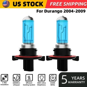 For Dodge Durango 2004-2009 H13/9008 Halogen Headlight Bulbs High/Low Beam - Picture 1 of 7