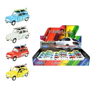 Renault 4 Surf Surfboard Model Car Scale 1:3 4-39 Sports Car Red - Picture 1 of 1