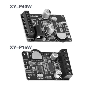 1 pièce 12V/24V XY-P15W XY-P40W module de carte amplificateur de puissance stéréo Bluetooth - Photo 1/8