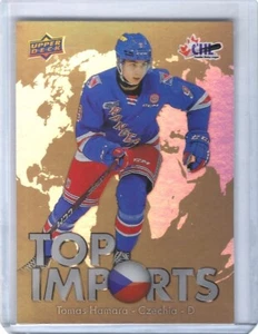 2022-23 Upper Deck CHL Top Imports #TI-16 Tomas Hamara - Picture 1 of 2