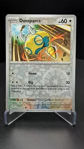 Dunsparce - 128/162 - Holograma Inverso - Fuerzas Temporales - Casi Nuevo/Muy Nuevo - Tarjeta Pokémon 2024 - Imagen 1 de 2
