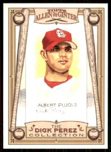2006 Topps Allen & Ginter Dick Perez #26 Albert Pujols St. Louis Cardinals - Picture 1 of 2