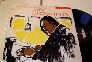 RARE 1956 Rock And Rollin' With Fats Domino lp 9004 Ain't That A Shame PLAYS EX - Picture 1 of 12