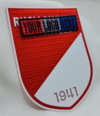 Raised Silicone Sports Logo Patch – Iron-On or Sew-On for Apparel - Image 1 of 4