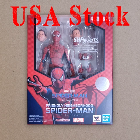 In Hand! USA SH Figuarts Friendly Neighborhood Spider-Man Tobey Maguire NEW Cover
