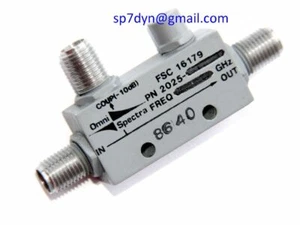 Broadband Directional Coupler -10dB 25GHz Data - Zdjęcie 1 z 11