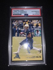 LARRY FITZGERALD 2004 Press Pass Signed Auto BLUE FOIL SP Rookie Card RC #B25