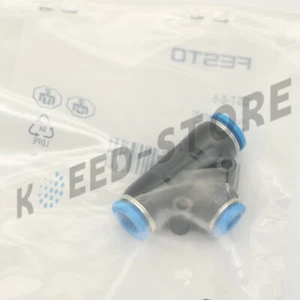 5 Stück Festo QST-8-6 Push-In T-Stecker 153135, Neu - Bild 1 von 6