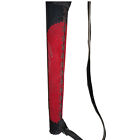 Bogenschütze Köcher/Pfeilhalter - LARPE & Kostüm - rot/schwarz y482