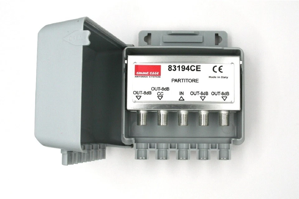 EMME ESSE Partitore induttivo da palo 83194CE 4 uscite