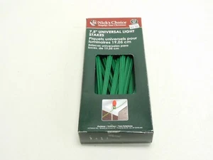 25 Pack 7.5" Universal Light Stakes St. Nicks Choice Outdoor LED, Mini, C7+C9 - Picture 1 of 5