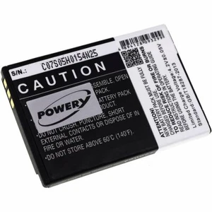 Bateria kompatybilna z Doro typ RCB01P01 3,7V 1200mAh / 4,4Wh litowo-jonowy czarny - Zdjęcie 1 z 1