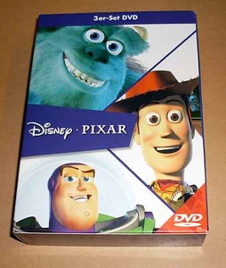 DVD Box - Disney - Pixar 3er-Set - Toy Story 1 + 2 + Die Monster AG - Bild 1 von 1