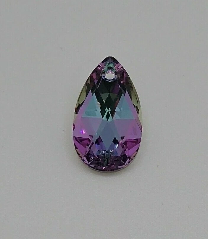 Colgante Swarovski Cristal Vitrail Luz Pera 6106; 3 Tamaños: 16, 22 o 28mm Foto 1 de 1