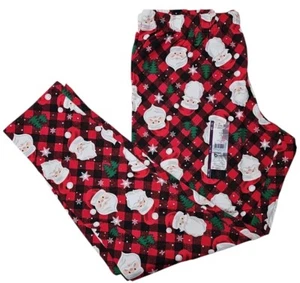 No Boundaries Juniors Holiday Print Santa Leggings Multicolor Size XXL(19) - Picture 1 of 6