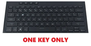 Asus Rog Flow X13 GV301 GV301QE US Keyboard One Key Cap + Hinge 6037B0210001 OEM - Picture 1 of 10