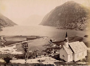 PROBDFJORD c. 1890 - Hellesylt Norway Norway - ALB 30 - Picture 1 of 1