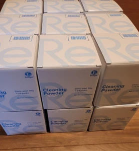 20 boxes Cleaning Powder 24 pcs KANGEN Enagic LEVELUK E Cleaner Citric Alkaline - Picture 1 of 11