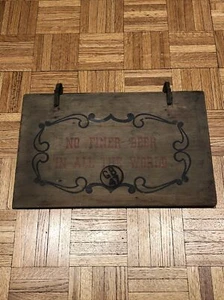 1947 Greisedieck Bros. Beer St. Louis Wood Crate Lid - 17.5 x 11.25” - SCARCE! - Picture 1 of 13