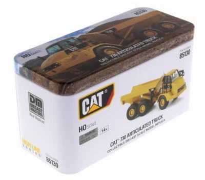 1/87 DM Caterpillar Cat 730 Articulated Truck Diecast Model #85130 - Image 1 of 3