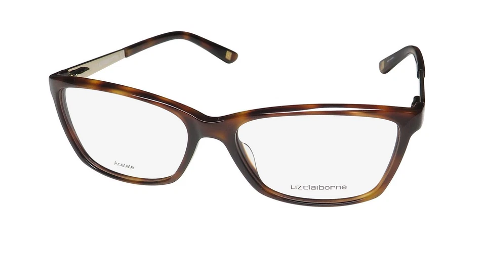 LIZ CLAIBORNE L646 LENTES CATEYE DISEÑADOR AMERICANO MODERNO MARCO DE GAFAS/ANTEJAS Foto 1 de 1