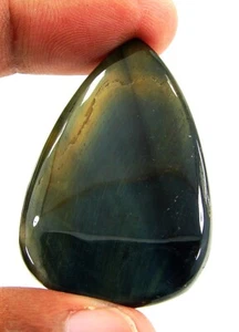 Piedra Suelta Cabochón Ojo De Halcón Natural De 59.05 Ct - 23742 - Picture 1 of 2