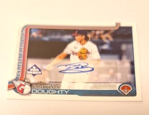 2025 Topps Pro Debut Signatures #22 Braylon Doughty XRc Auto Guardians - Picture 1 of 2