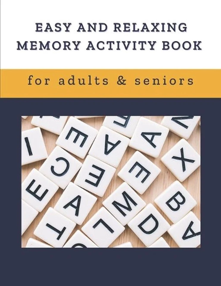 Easy and Relaxing memory activity book for adults & seniors: Extra large print w - Image 1 of 1