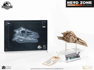PREORDER DEPOSIT 30% ECC Jurassic Park 3 Velociraptor Resonating Chamber Replica - Imagen 1 de 8