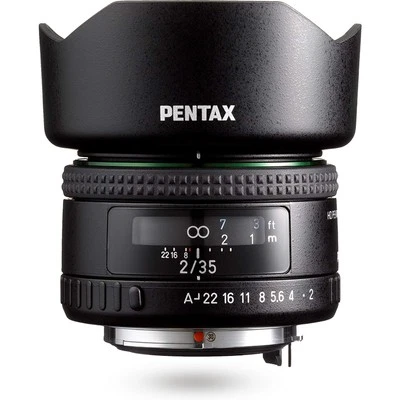 PENTAX HD FA 35mm F2 Wide Angle Prime Lens Full Frame APS-C K Mount 22860 JP - Image 1 of 4