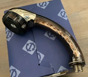 Grohe Relexa Handbrause in Edelmessing, 70er Jahre,selten,Rarität - Bild 1 von 3