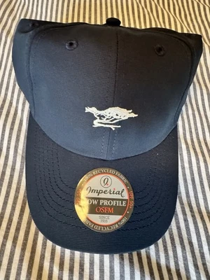 NOVO Chapéu de Golfe Leve Imperial Azul Marinho Logotipo de Membros do Clube Cypress Point - Imagem 1 de 4