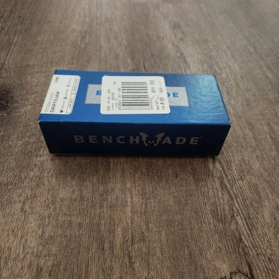 Caja Vacía Hecha en Banco Caja Griptillian Azul Sin Cuchillo Azul Plata Vacía Repuesto  Foto 1 de 4