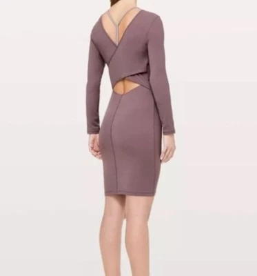 Lululemon Contour Dress Nulu NWT Size 8 - Изображение 1 из 4