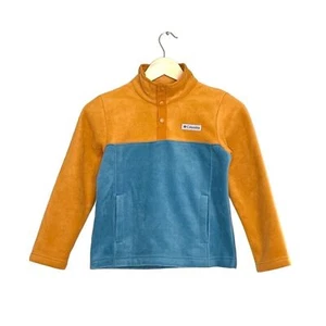 Columbia Kids 1/3 Snap Fleece Jacket size 8 - Picture 1 of 5