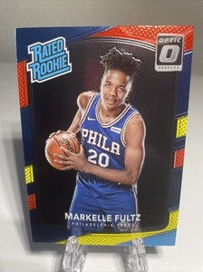 2017-18 Panini Donruss Optic Rated Rookie Red and Yellow Markelle Fultz  #200 ⚡️