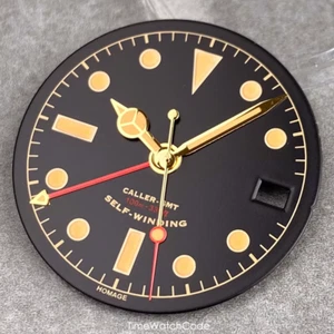 NH34A Reloj Retro Dial 29Mm Vintage Reloj Manecillas Ajuste Luminoso para GMT Reloj Hombre - Imagen 1 de 16
