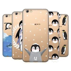 HEAD CASE DESIGNS PENGUIN COLLECTION WEICHE GEL-HÜLLE FÜR OPPO-HANDYS