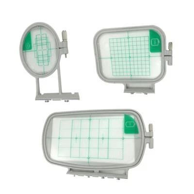 3pcs Embroidery Hoops Frame for Brother Embroidery Machine SE350 SE400 HE240 - Image 1 of 4