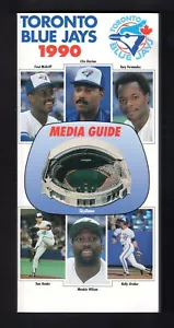 1990 Guía de prensa de medios Fred McGriff Toronto Blue Jays excelente - como nuevo - Imagen 1 de 1