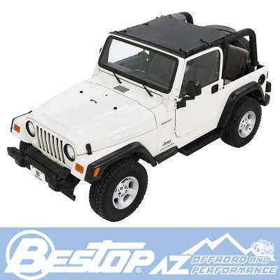 Biquíni Bestop Targa Style Sun® para 97-06 Jeep Wrangler TJ LJ 52403-35 pano de vela - Imagem 1 de 4