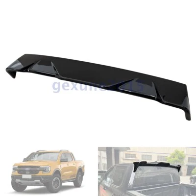 Alerón trasero maletero ala labio cola moldura negro brillante para Ford Ranger T9 2024 Foto 1 de 4