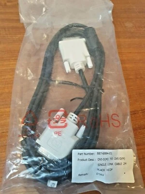 2m DVI-D 18+1pin Male to Male Cable Digital Video Lead - Image 1 of 2