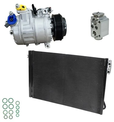 BRAND NEW RYC AC Compressor Kit W/ Condenser ED12A-N Fits BMW 128i 3.0L 2009 - Image 1 of 4