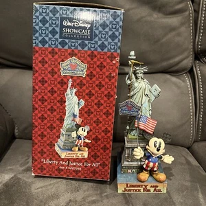Jim Shore Disney Liberty and Justice For All statuetta patriottica Topolino 4007663 - Foto 1 di 9