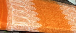 "Chiffon Dupatta für Damen indischer Stola Schal Partykleidung Halstuch Chunni 80""x40""" - Bild 1 von 5