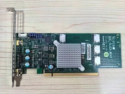 Supermicro AOC-SLG3-4E4T PCIe OcuLink Low Profile 3.0 NVME U.2 expansion card - Image 1 of 4