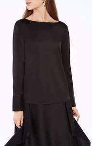 NUEVO BCBG MAX AZRIA NEGRO CEANNA CAPUCHA VPX1X530/S607A TALLA XS - Imagen 1 de 3